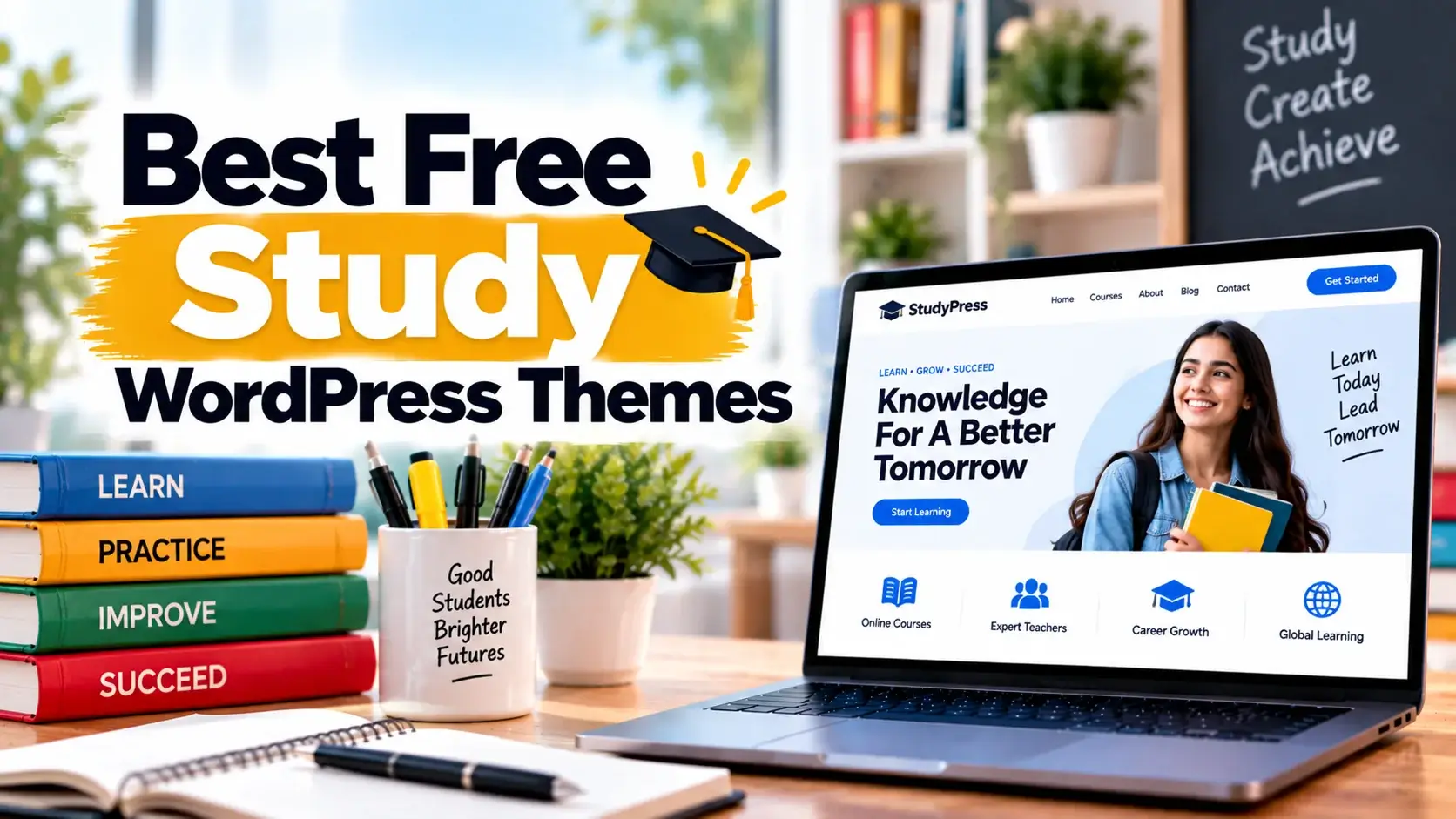 Best Free Study WordPress Themes for Educational Websites