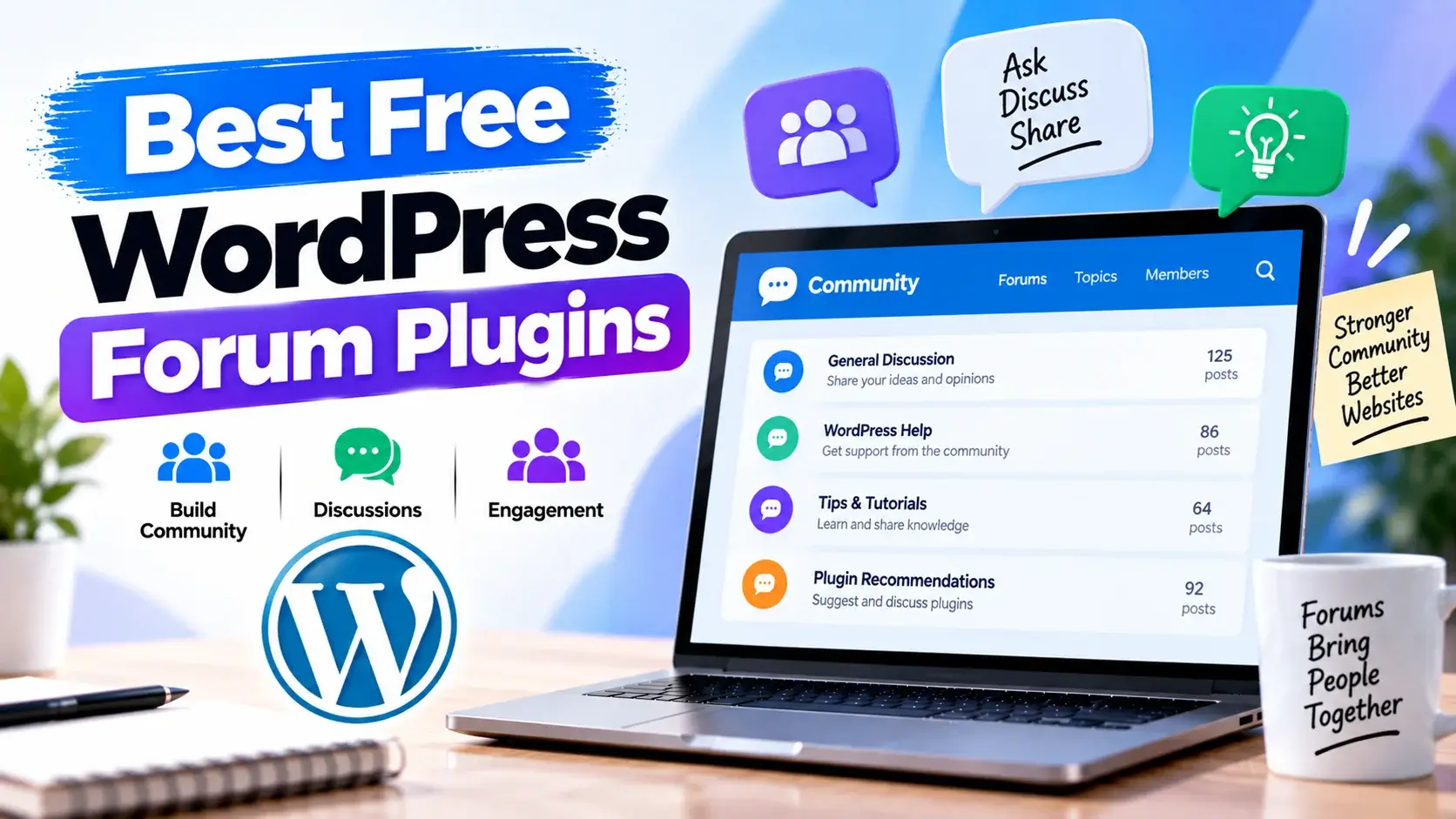 Best Free WordPress Forum Plugins for Your Website