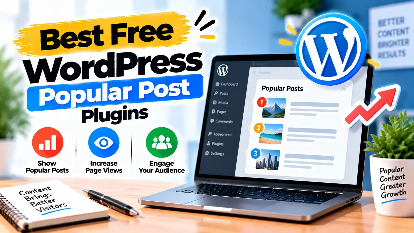 Best Free WordPress Popular Post Plugins for More Views