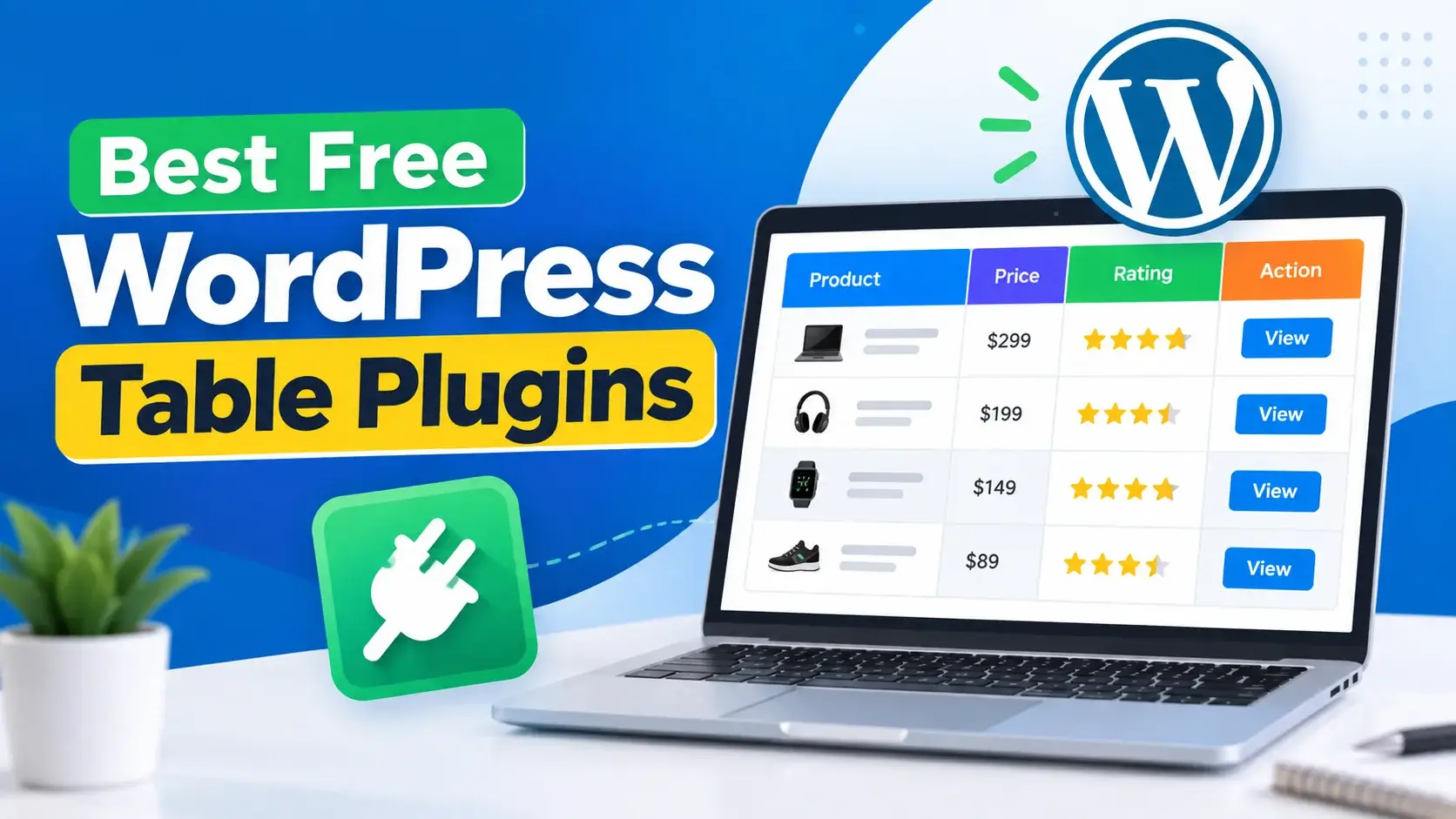 Best Free WordPress Table Plugins