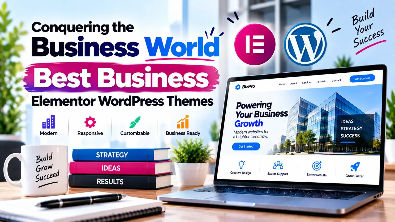9 Best Business Elementor WordPress Themes
