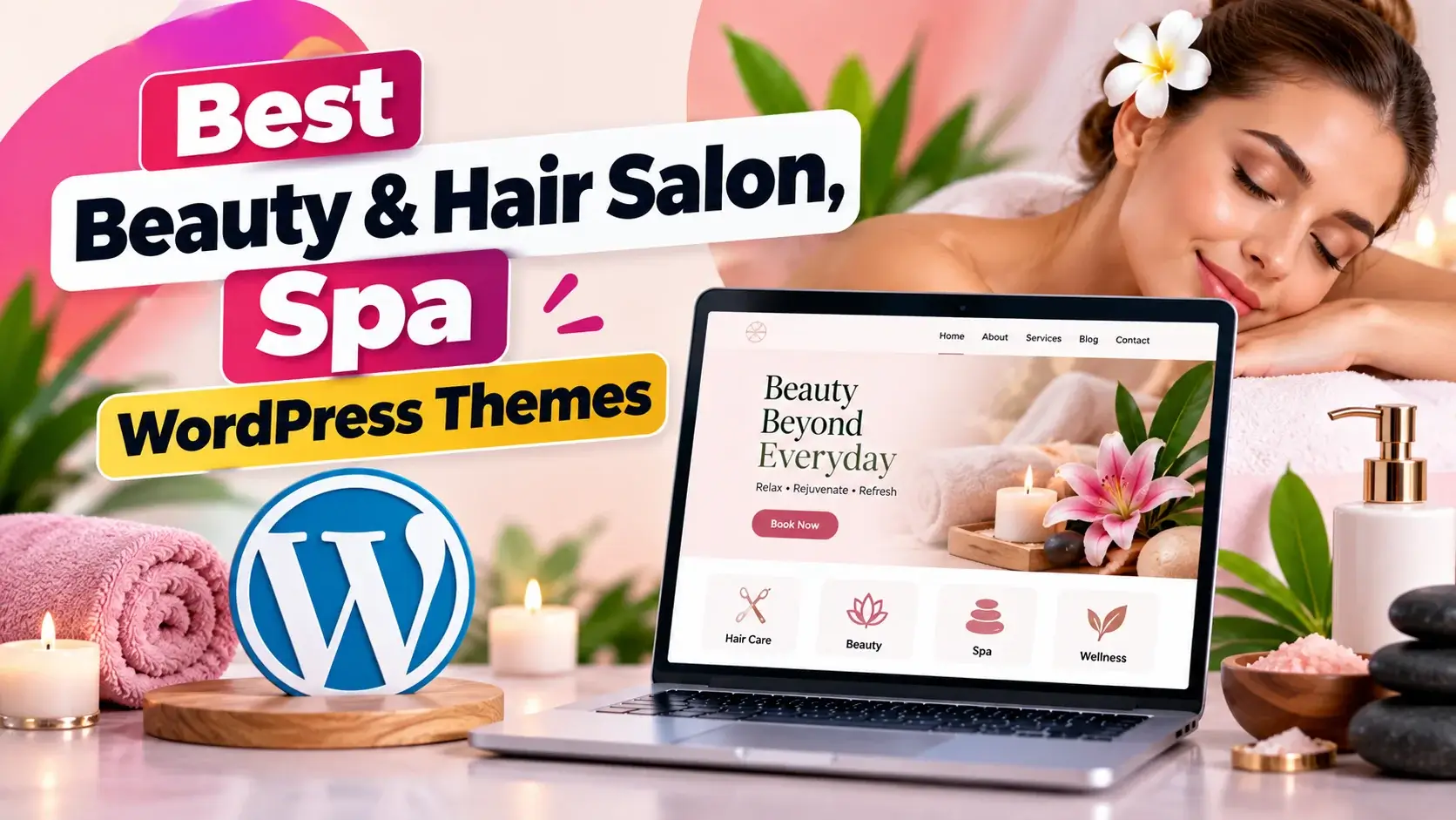Best Beauty & Hair Salon, Spa WordPress Themes