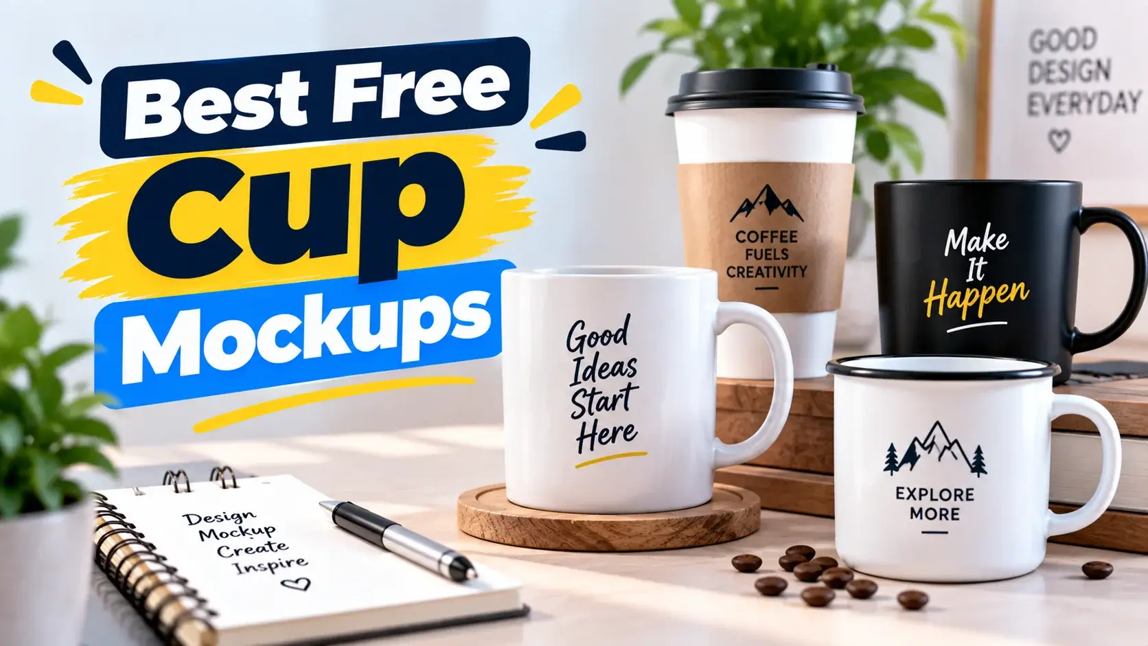 Best Free Cup Mockups