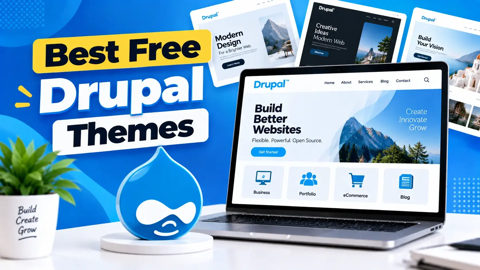 Best Free Drupal Themes