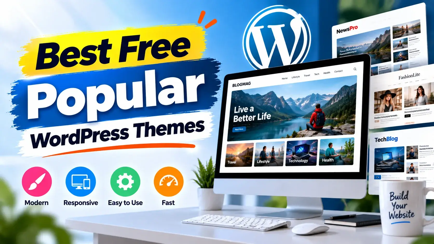 Best Free Popular WordPress Themes