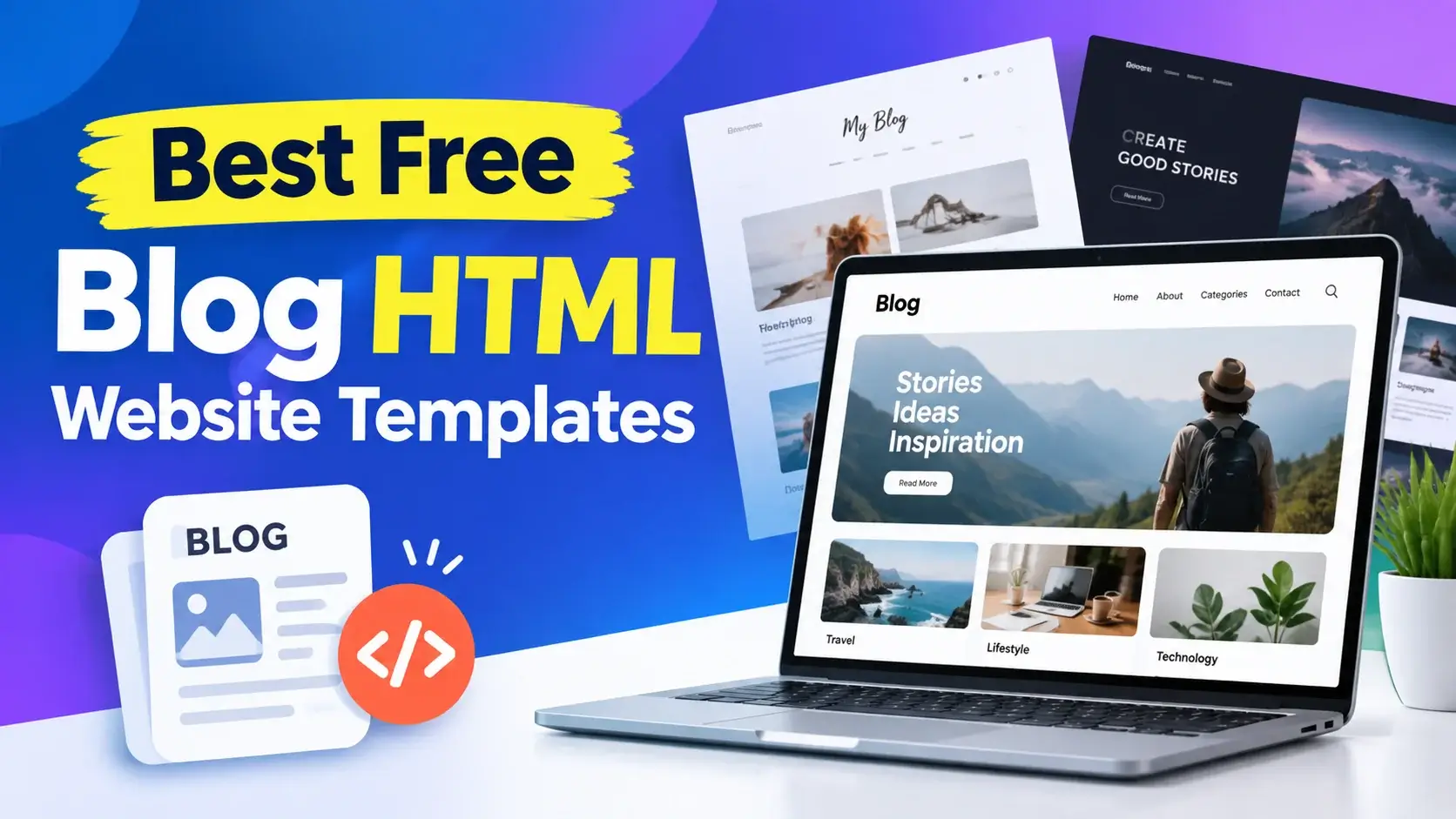 Best Free Blog HTML Website Templates