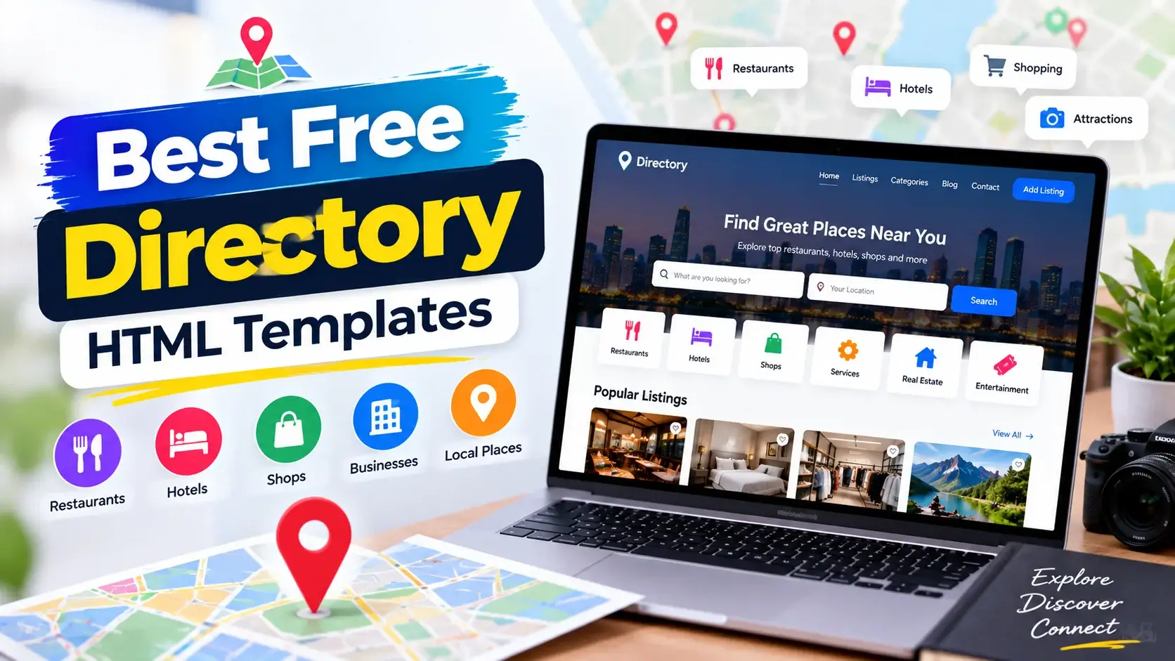 Best Free Directory HTML Website Templates