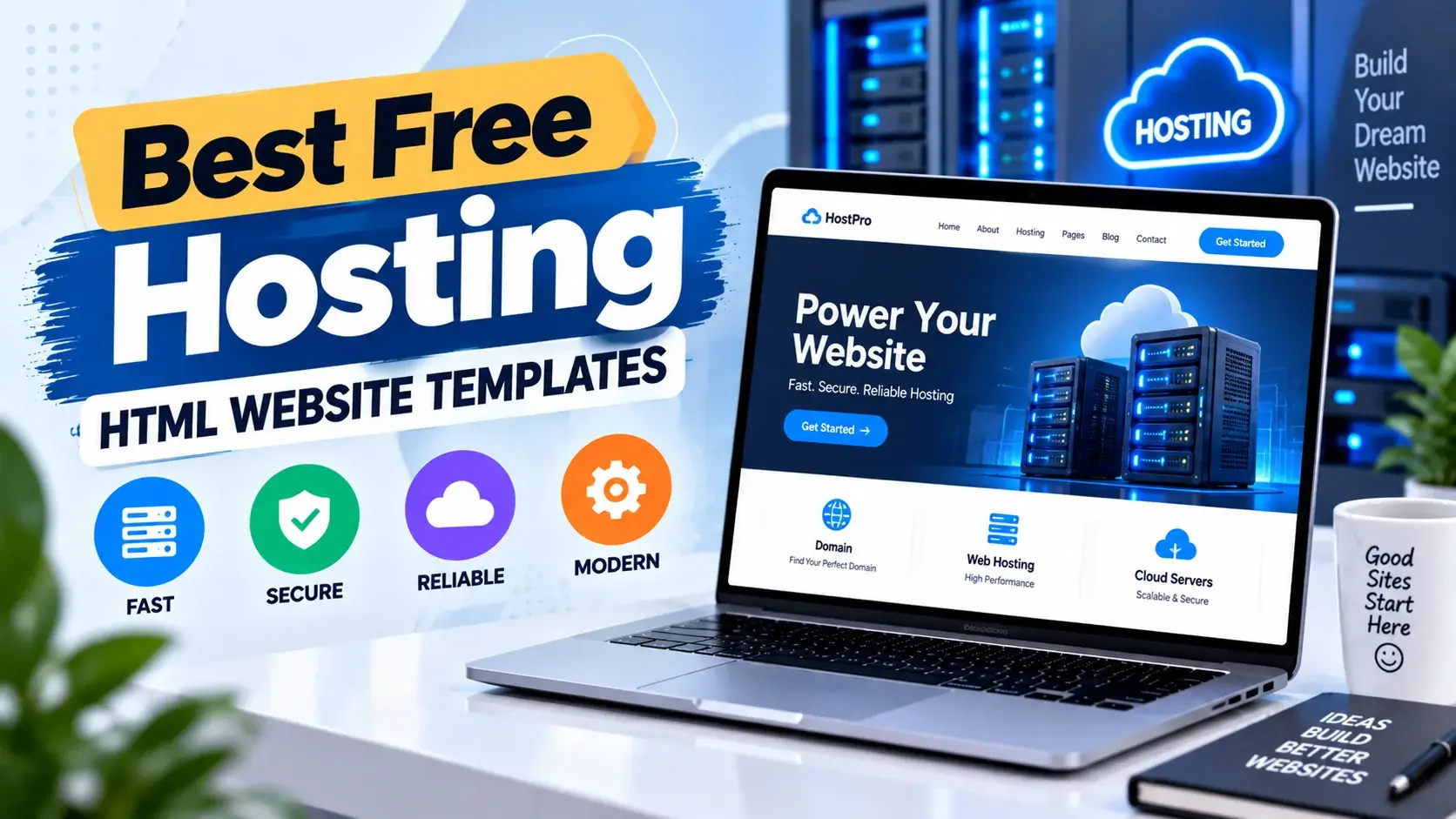Best Free Hosting HTML Website Templates