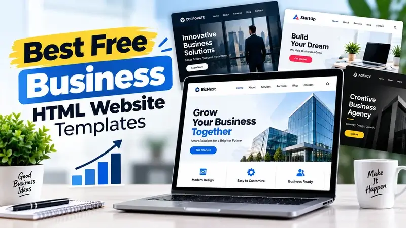 Best Free Business HTML Website Templates