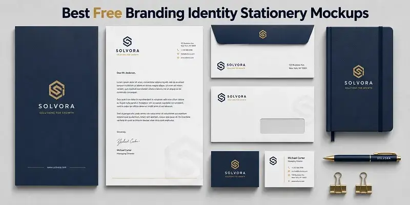 Free Branding Identity Stationery Mockups