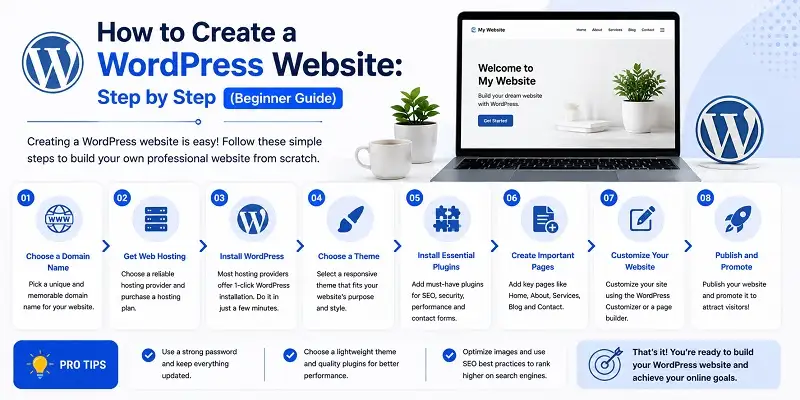 How to Create a WordPress Website