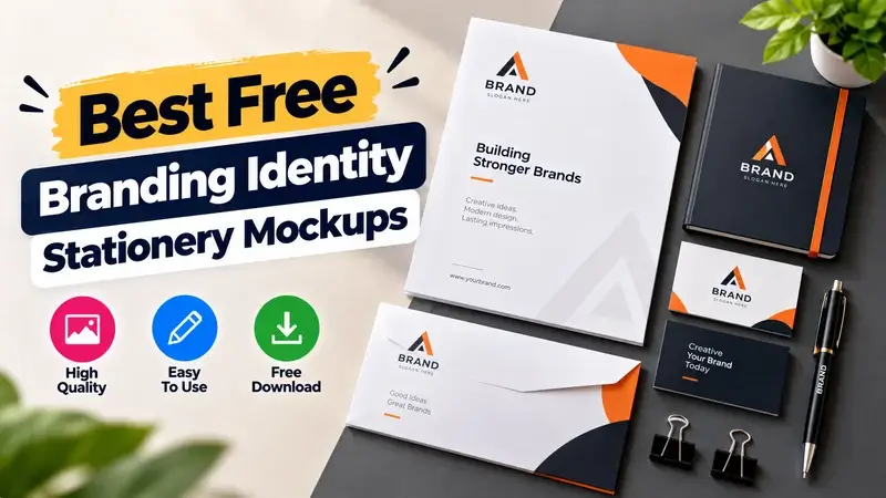 Best Free Branding Identity Stationery Mockups