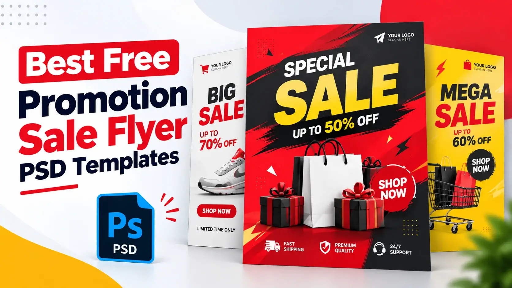 Best Free Promotion Sale Flyer PSD Templates