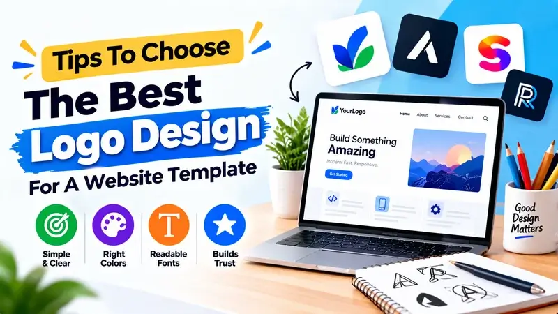 Tips to Choose the Best Logo Design for a Website Template