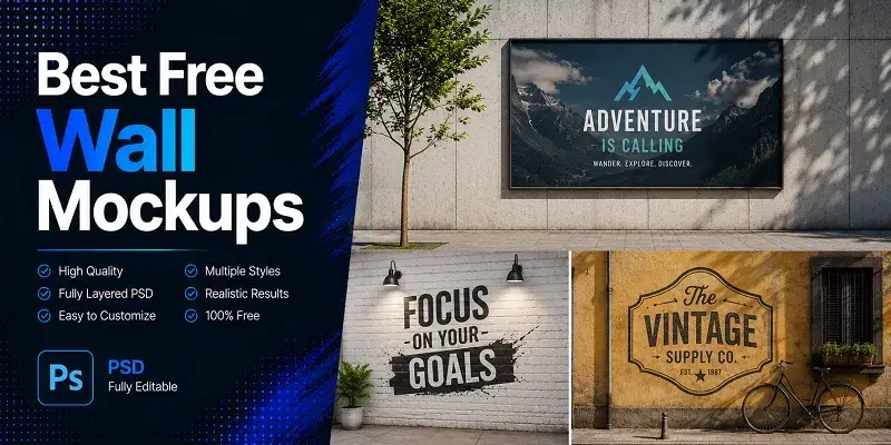 Free Wall Mockups