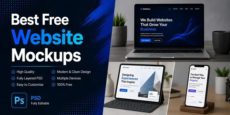 Free Website Mockups