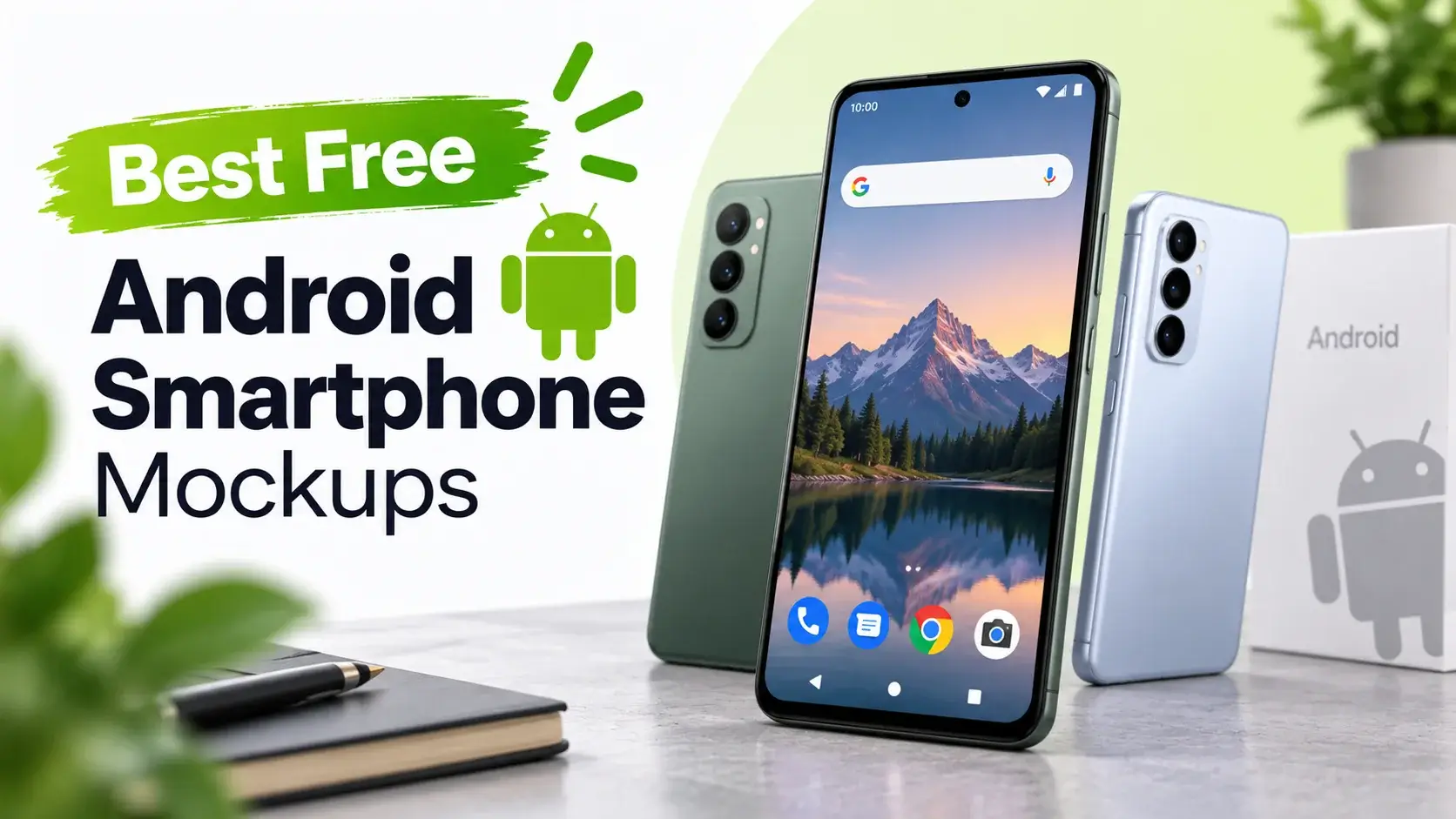 Best Free Android Smartphone Mockups for Designers