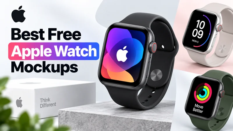 Best Free Apple Watch Mockups for Designers