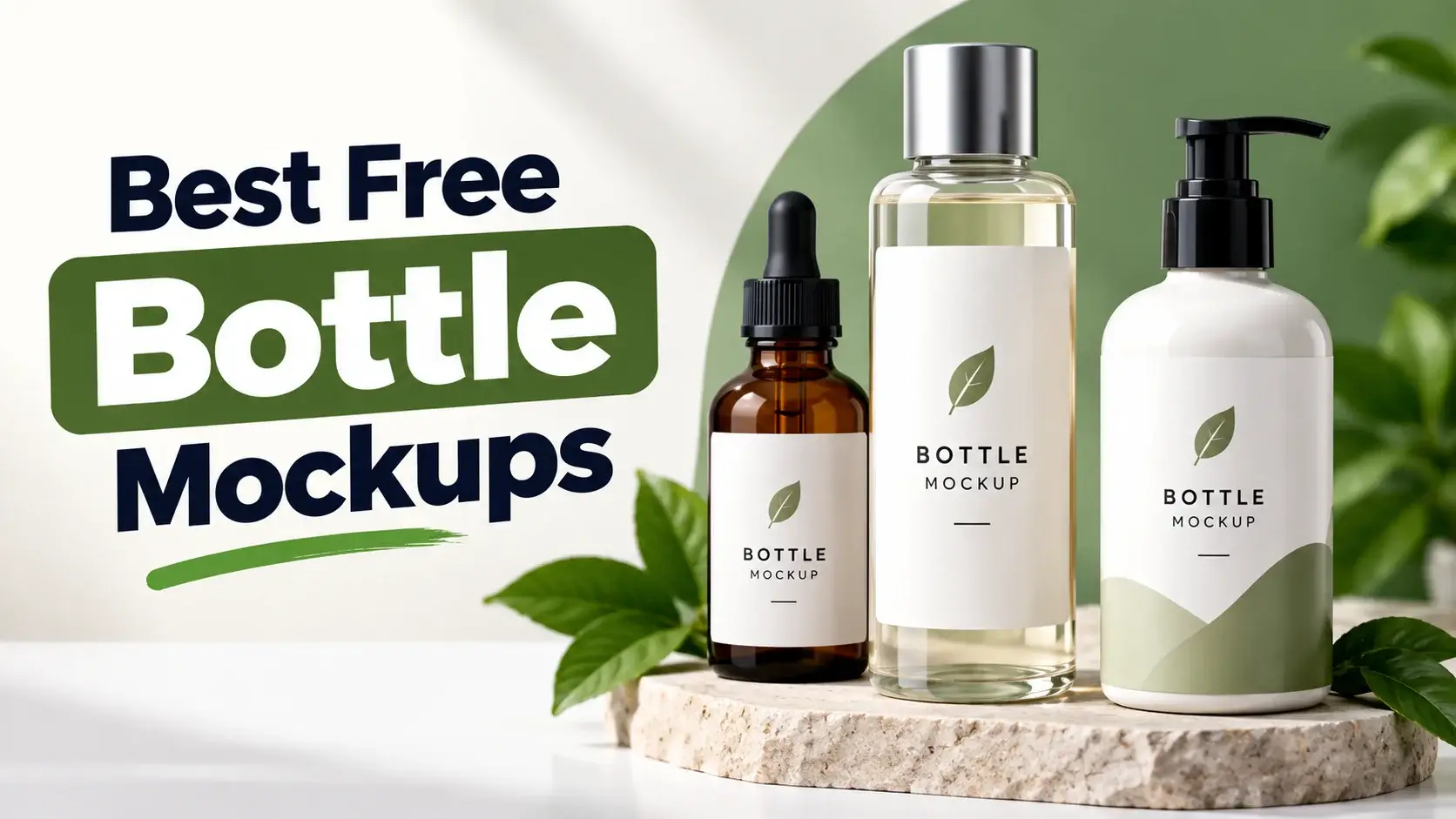 Best Free Bottle Mockups for Designers
