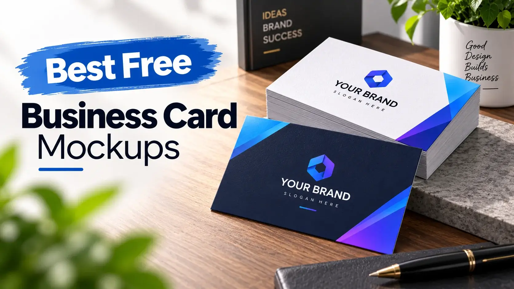 Best Free Business Card Mockups for Designers
