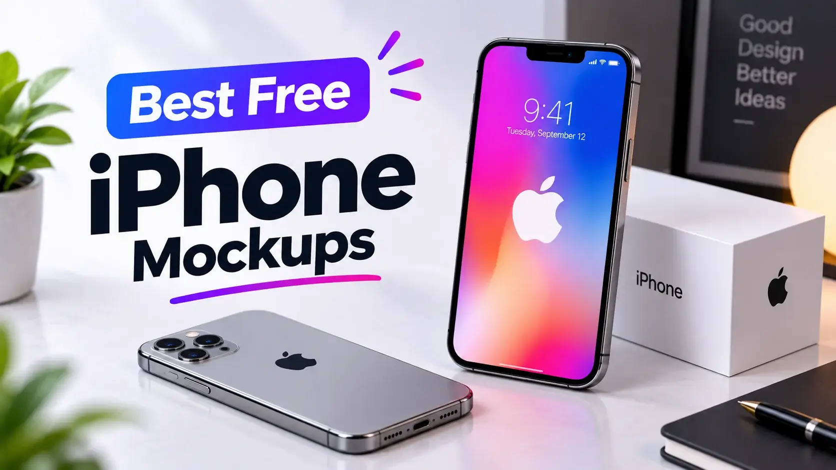 Best Free iPhone Mockups for Designers