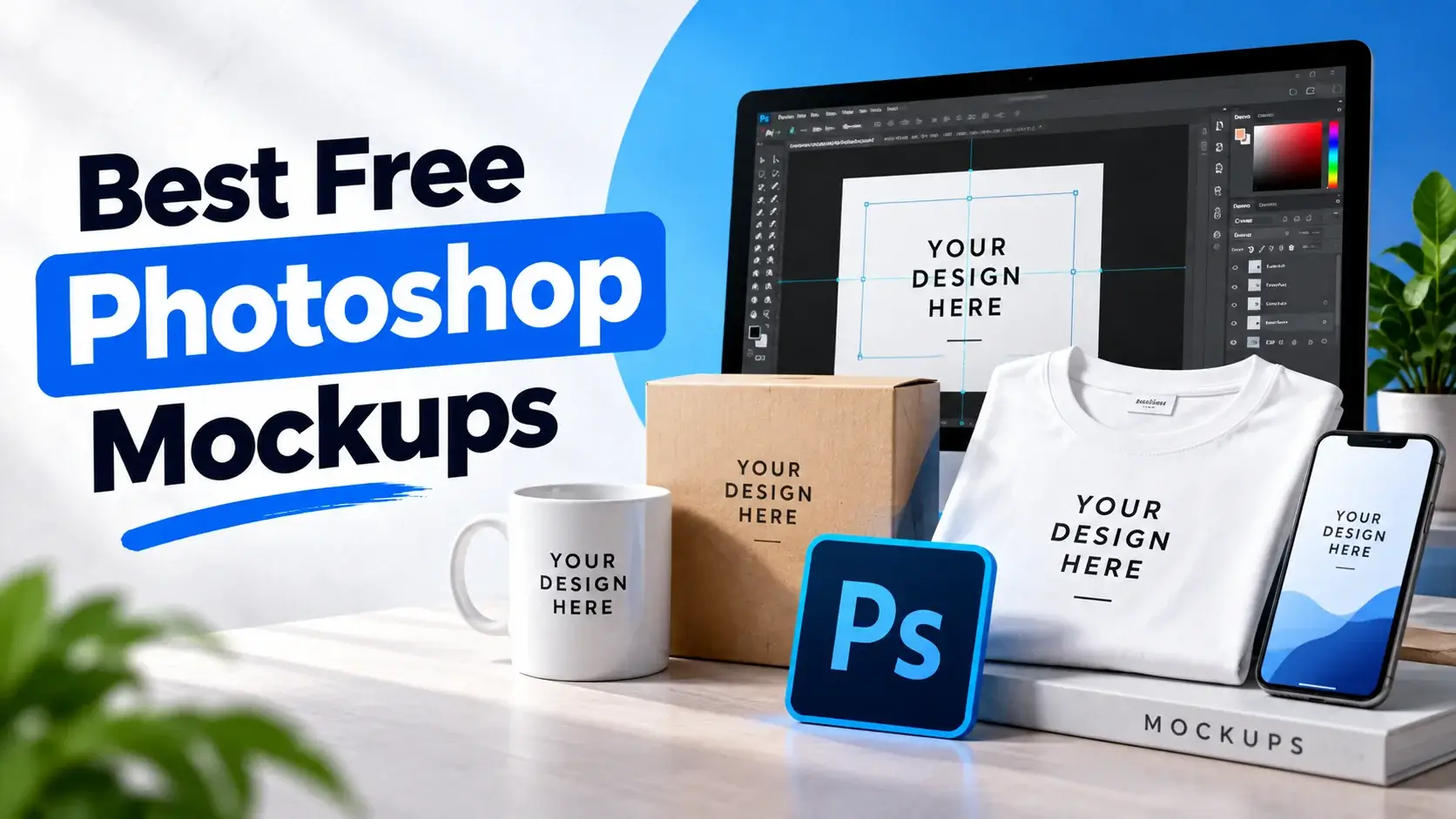Best Free Photoshop Mockups for Designers