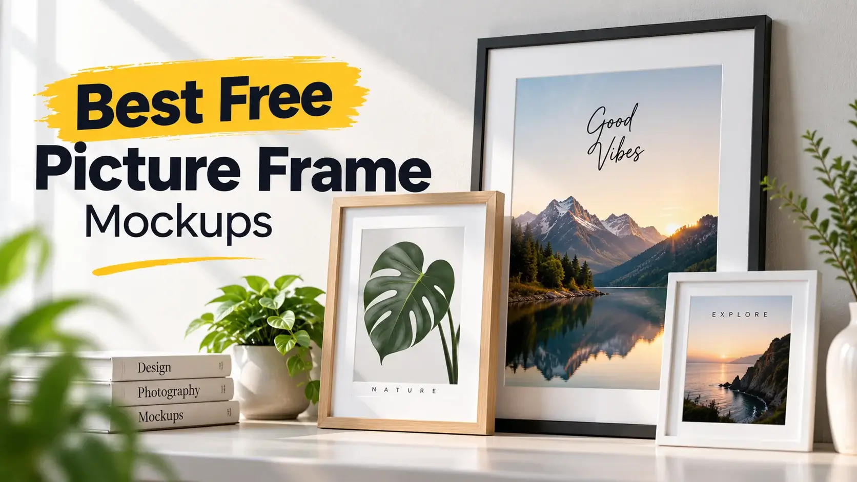 Best Free Picture Frame Mockups for Designers