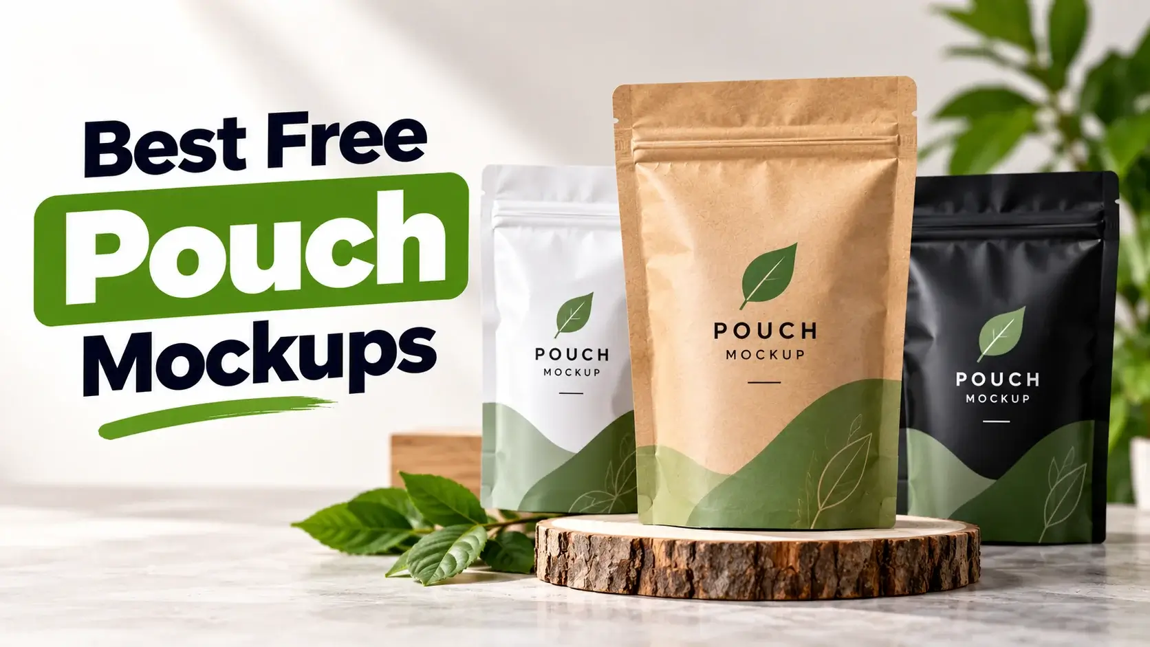 Best Free Pouch Mockups for Designers