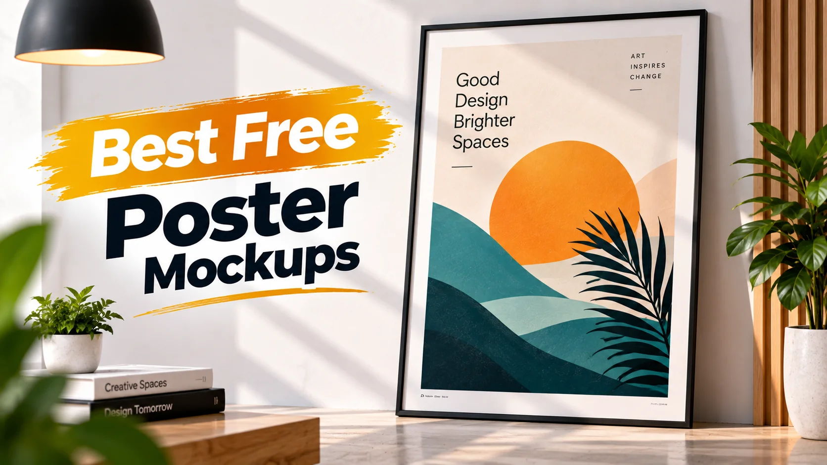 Best Free Poster Mockups for Designers