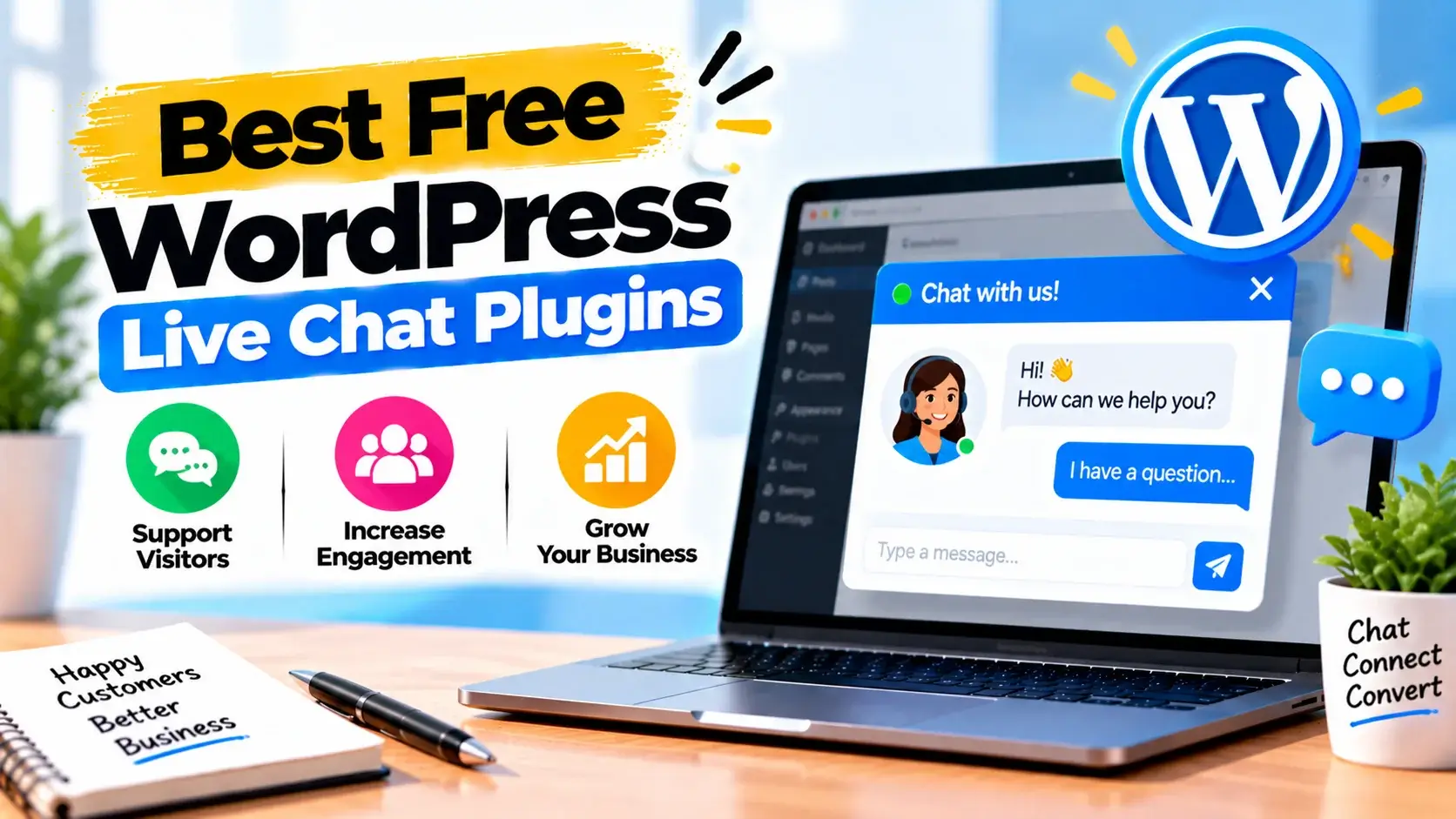 Best Free WordPress Live Chat Plugins for Your Website