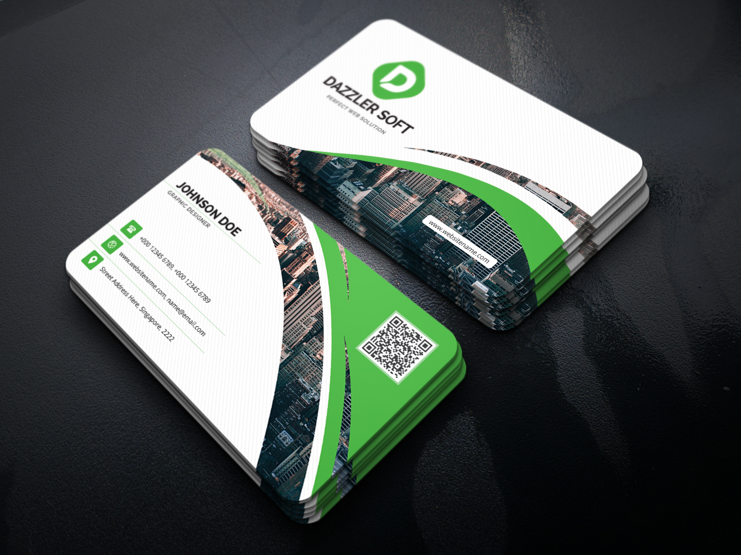Daredevils Business Card Template