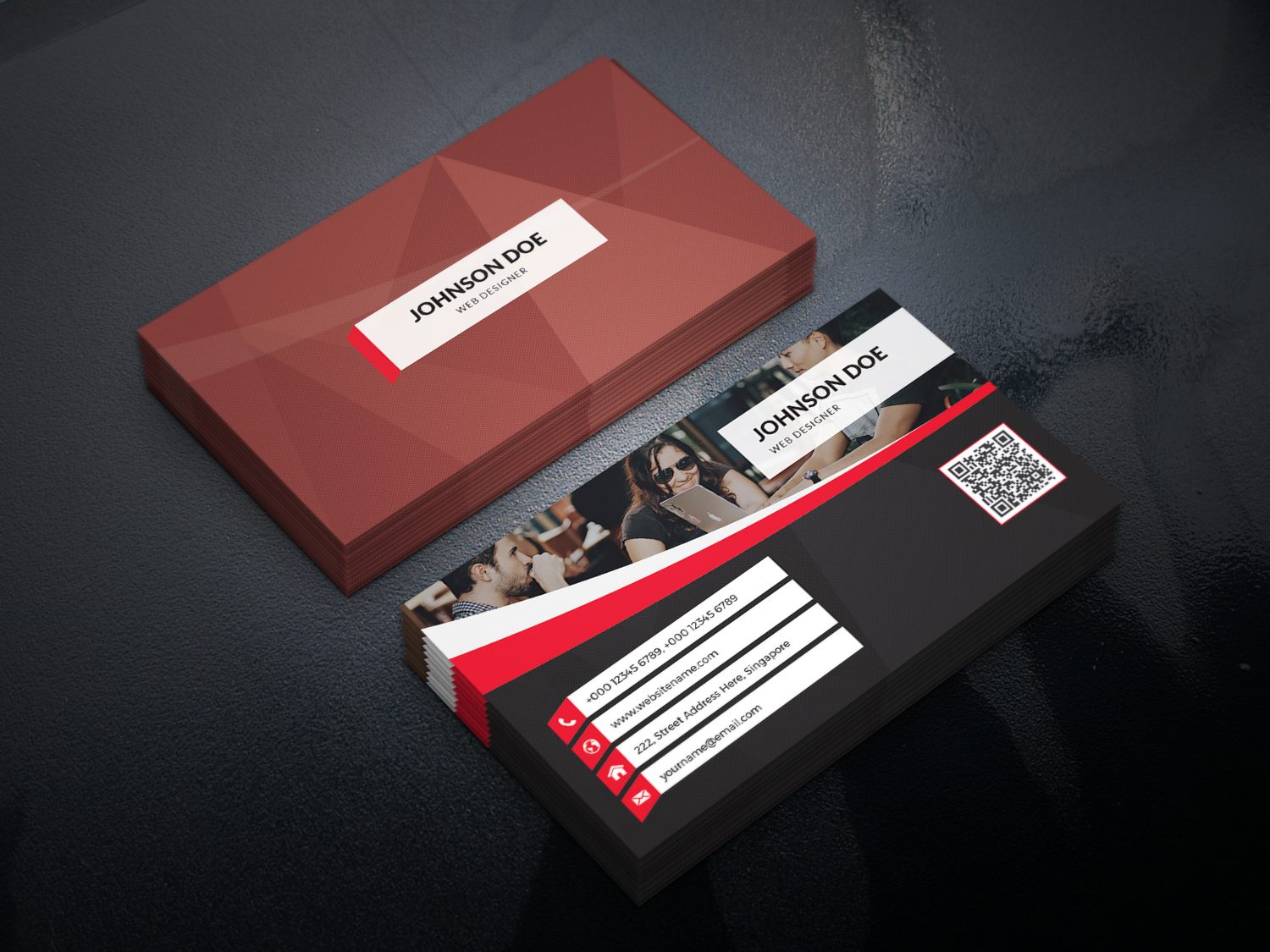 Riders Business Card Template