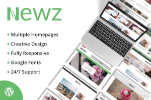 Newz Magazine Premium WordPress Theme